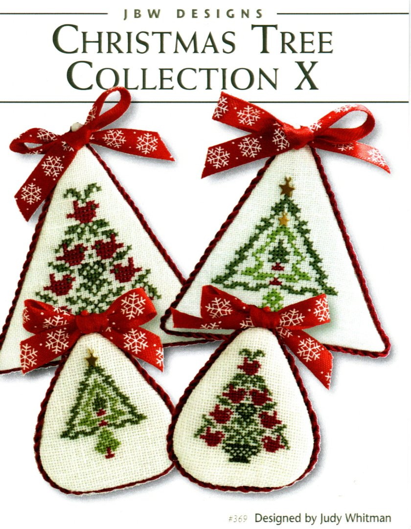 Christmas Tree Collection X – cross stitch design booklet